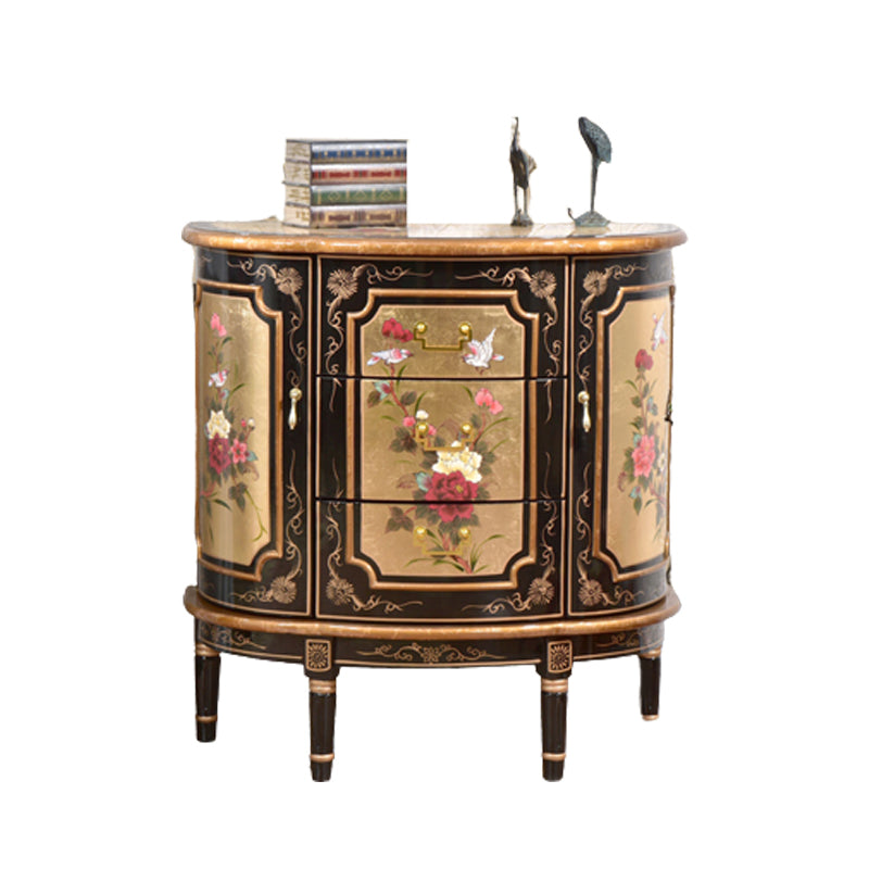 Amerikaanse traditionele opbergkast dressoir vaste houten opbergkast