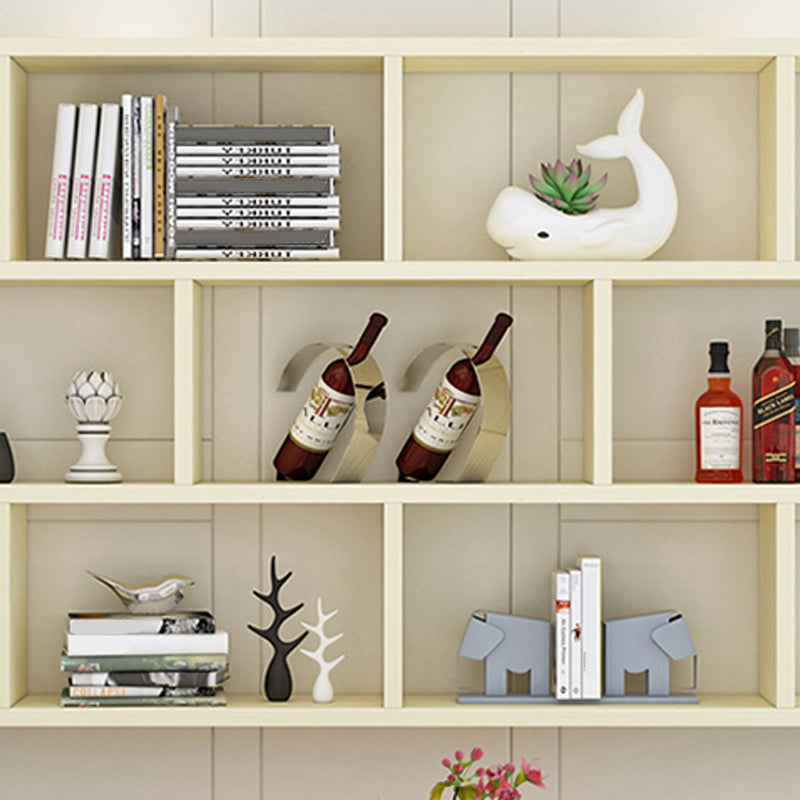 Modern Wall Mounted Wine Bottle Rack Manufactured Wood Bottle Rack