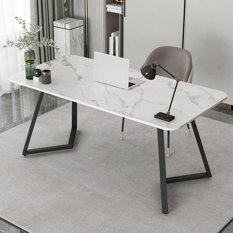 29 "H Industrieel Writing Desk rechthoekige kantoorbureau voor kantoor