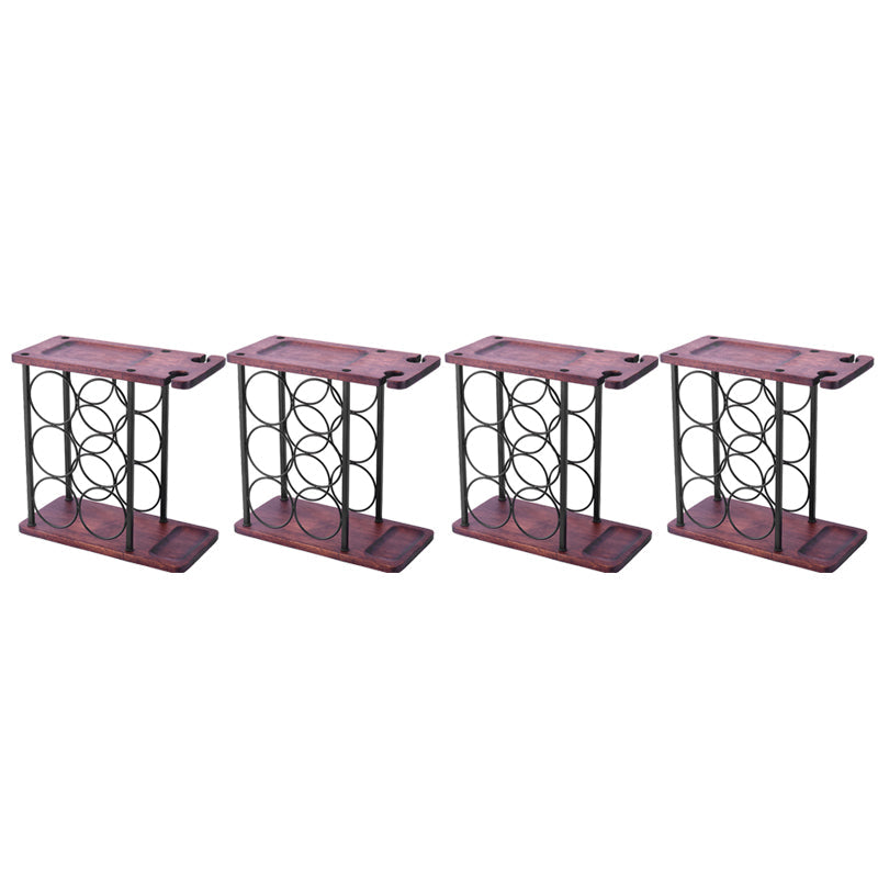 Porta di vino da banco moderno di metà secolo per cucina