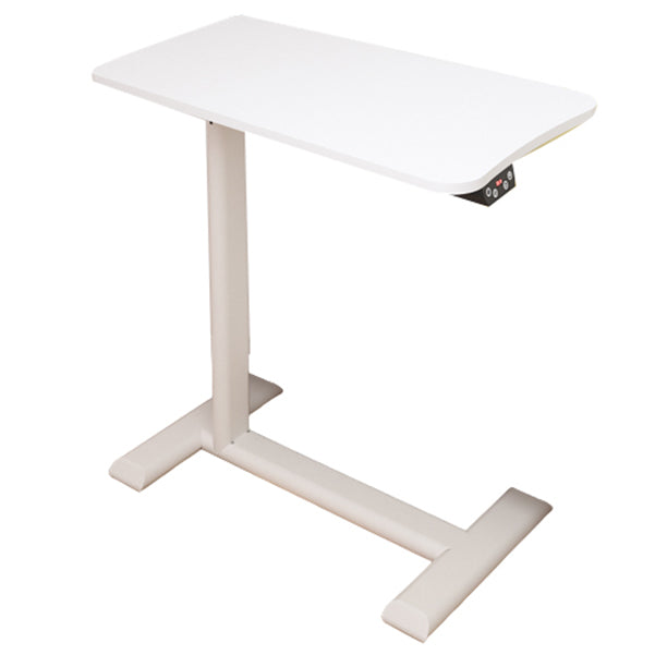 21" Wide Contemporary Standing Desk Adjustable Wooden Writing Desk White Clearhalo 'furn' 'furn_office_desk' 'Furniture' 'Office Desks' 'Office Furniture' 'office_desk' 6326195
