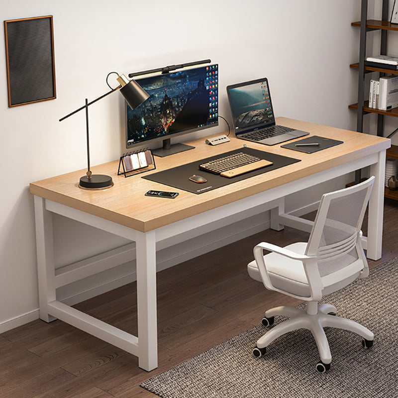 Houten rechthoekige schrijfbureau Home Industrial Computer Desk