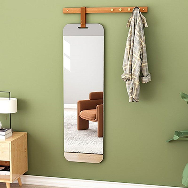 Wallmontierte Halle-Ständer mit Spiegel enthalten Hall Tree für Wohnzimmer