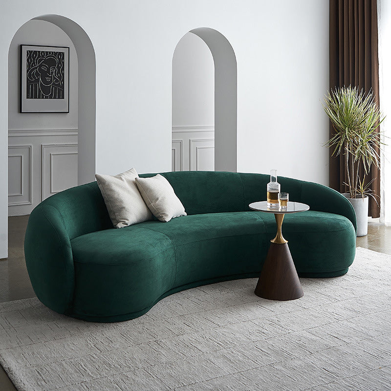 現代の静止生地3シーターリビングルームタキシードアームソファ