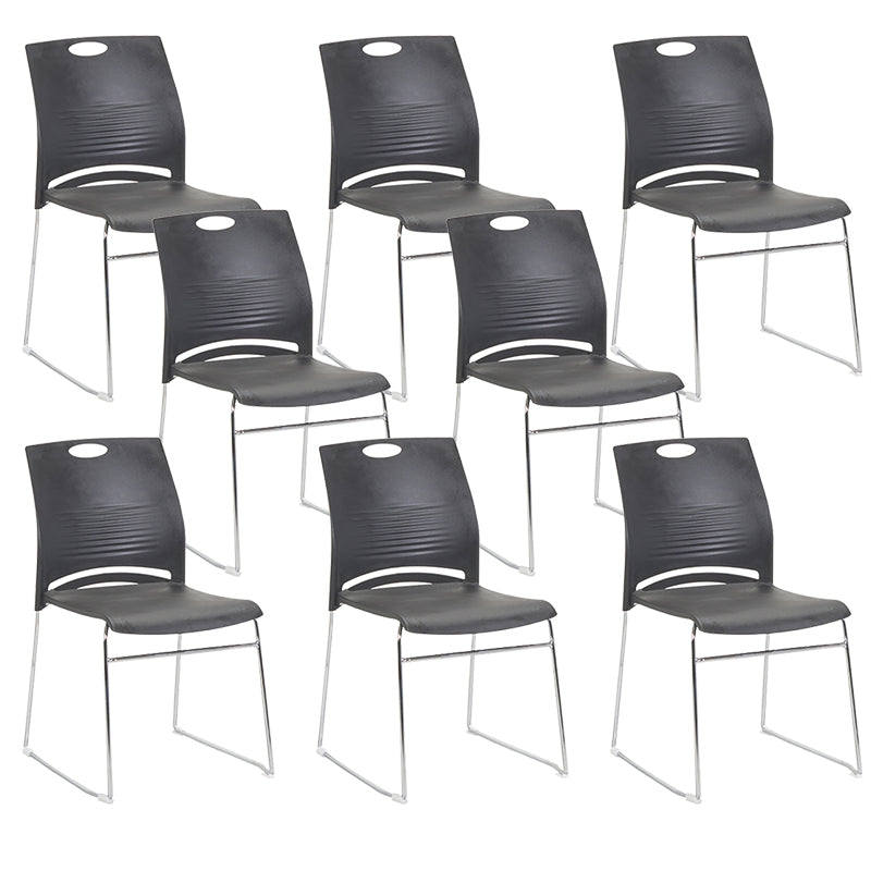 18 "brede eigentijdse bureaustoel Armless No Wheels Conference Chair