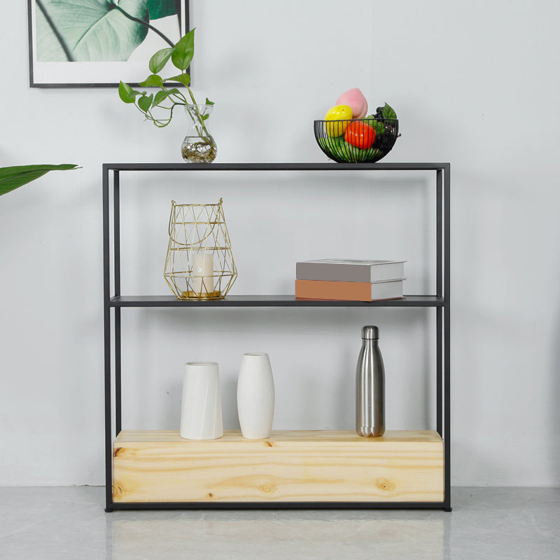 Modern Rectangle Console Accent Table Antique Finish Console Table