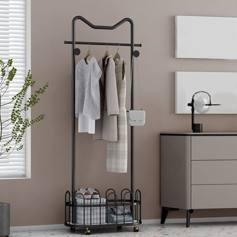 Magnifique étagère à manteau en métal.