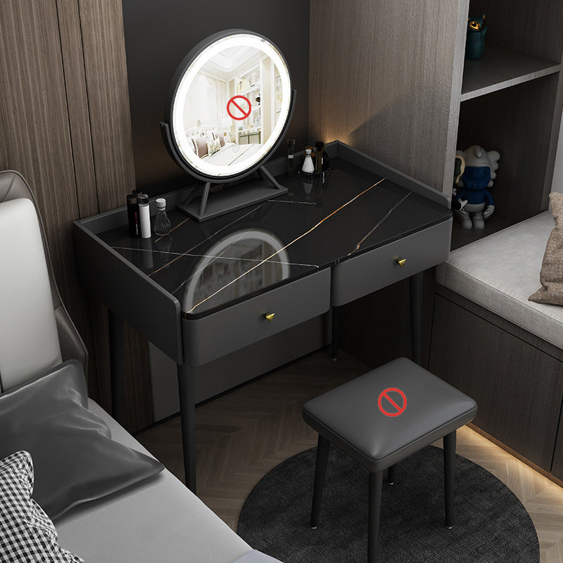 17.72 "brede kleedtafel eigentijdse stenen topkapida met lade