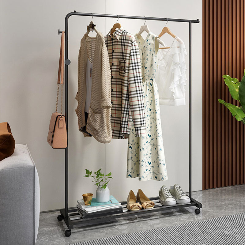 Industriële kaprek metaalachtig vrijstaand rek met universeel wiel