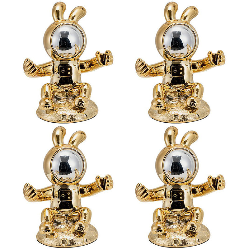 Glam Wine Bottle Rack Tabletop Resin Bottle Holder for Kitchen