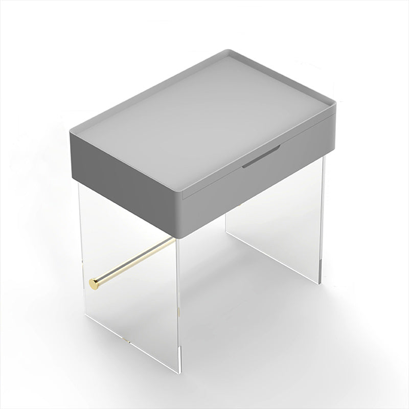 Scandinavo da 15,74 "a colore massiccio largo in legno a base di legno Maggiore da trucco a specchio per specchio