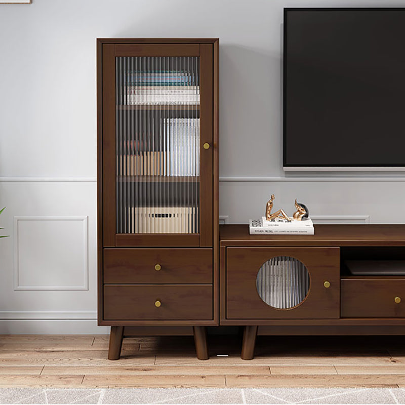 19.68 "幅2-引き出しアクセントキャビネット1-ドアソリッドウッドキャビネット