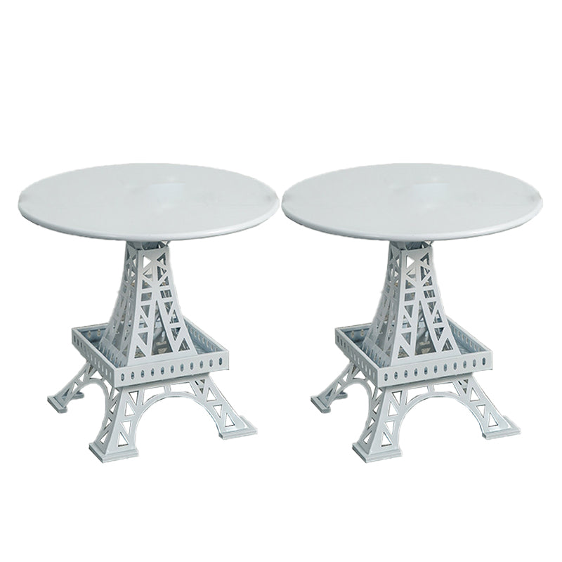 Table de base de statues en métal