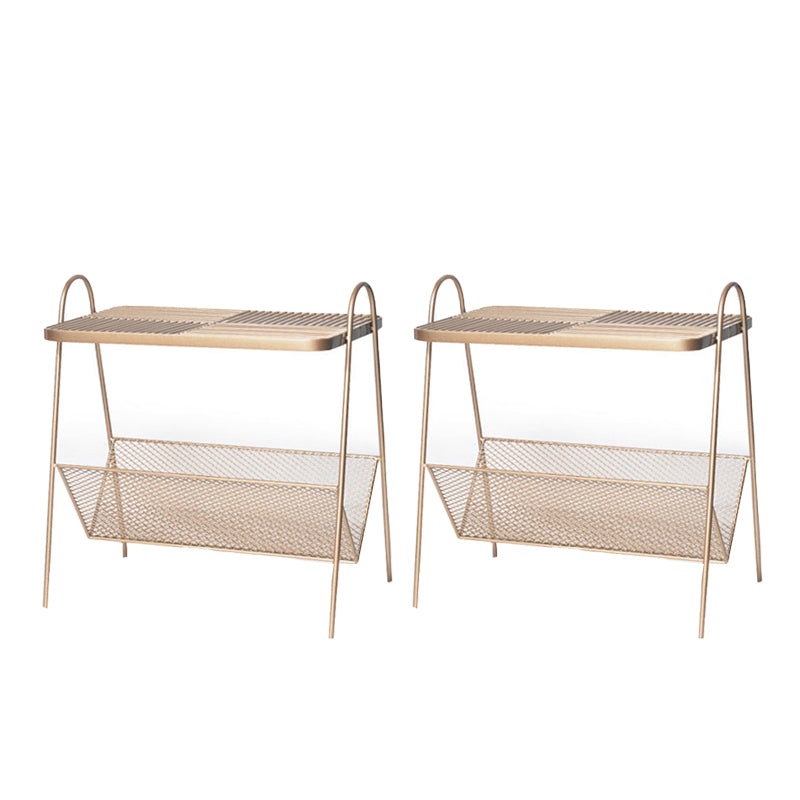 23,22 "Tavolino laterale superiore del rettangolo alto tavolo da base in slitta