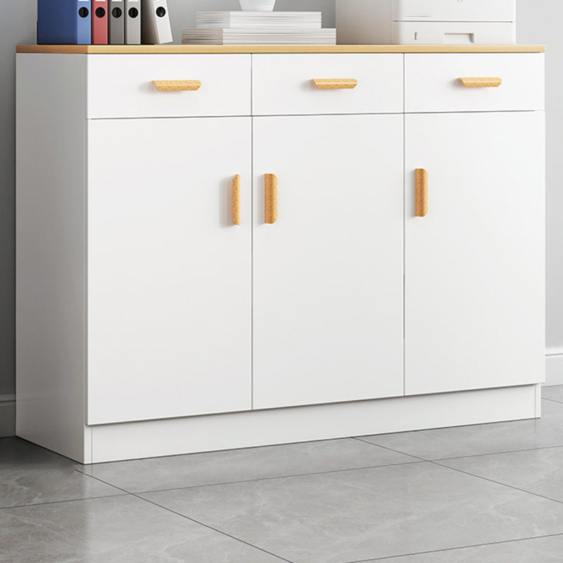 Archivo de madera Babyet lateral de cajones contemporáneos Archivo para hogar u oficina