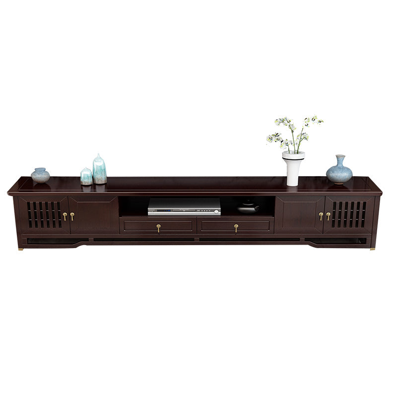 Console TV TV in legno TV a scaffale TV tradizionale con cassetti