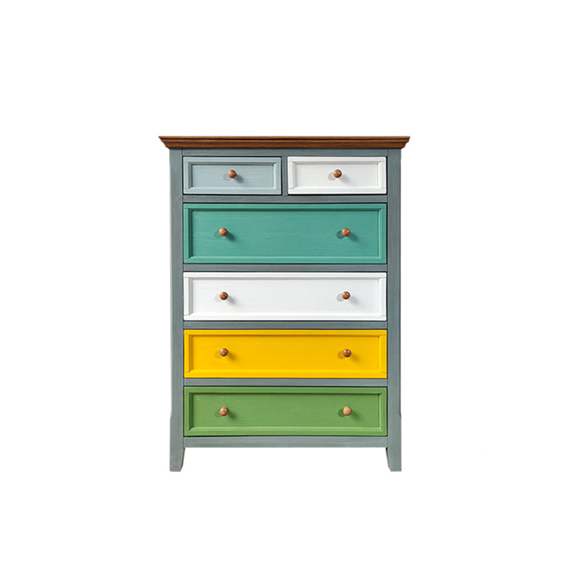 Vertical Nautical Wooden Storage Chest Bedroom Chest with Drawers 6 Clearhalo 'Bedroom Furniture' 'Dressers & Chests' 'dressers_chests' 'furn' 'furn_dressers_chests' 'Furniture' 6401494