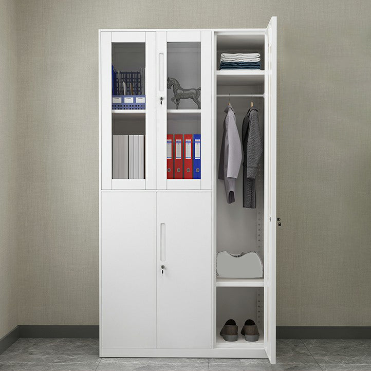 Scharnierkabinett mit Lock Industrial Steel Garderobe Armoire