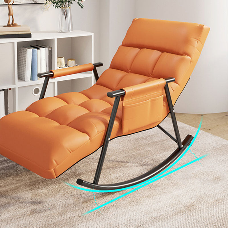 Chaise de rocker simple de style moderne chaise chaise chaise de base avec chambre à coucher