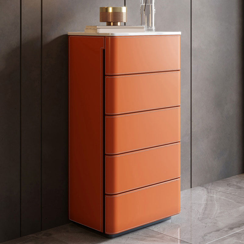 Zeitgenössische Kommodenstein Stein Storage Brust Kommode mit 2/3/4/5 Schubladen