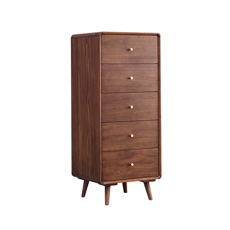 Mid-Century Modern Chest Pine Wood Drawer Knobs Rectangle Accent Chest 5 Clearhalo 'Cabinets & Chests' 'cabinets_chests' 'furn' 'furn_cabinets_chests' 'Furniture' 'Living Room Furniture' 6434085