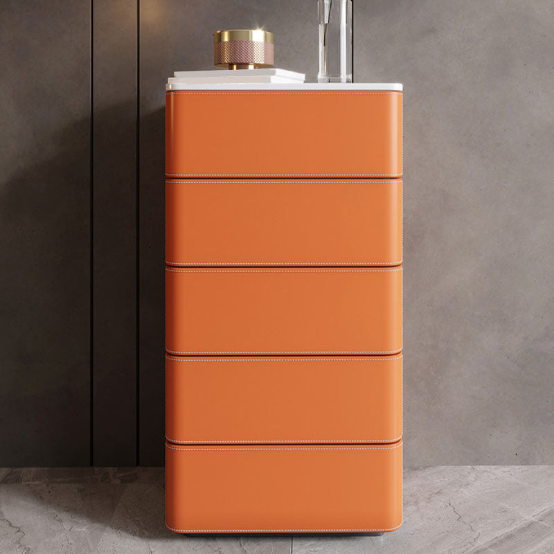 Cassa di stoccaggio in pietra cassettiera moderna di stoccaggio con cassetti 2/3/4/5