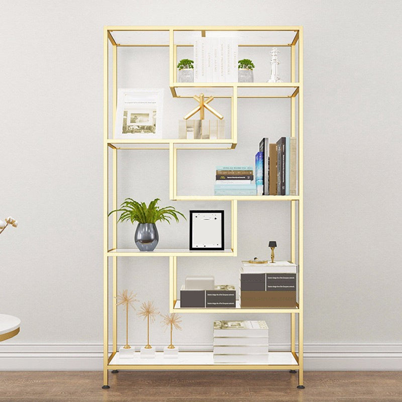 11.8 "W Glam Antieke afwerking Plank BOOKCAST ETAGERE METAL BOEKSPLANF