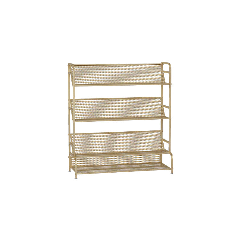 Scaffali scandinavi 4 scaffali libreria standard in metallo aperta libreria