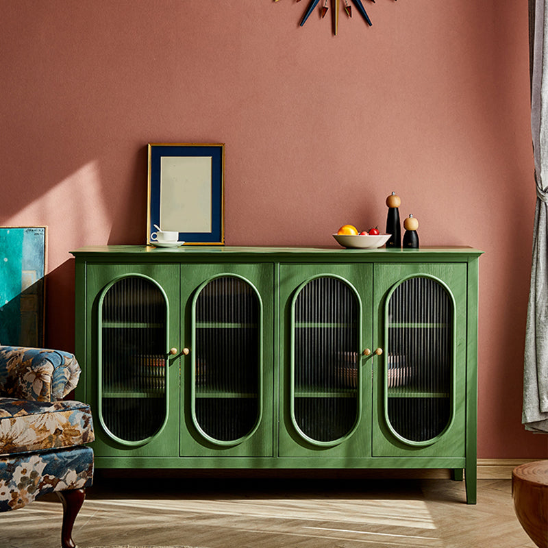 Armadietto di vetro di vetro scandinavo per esposizioni in vetro per soggiorno per soggiorno