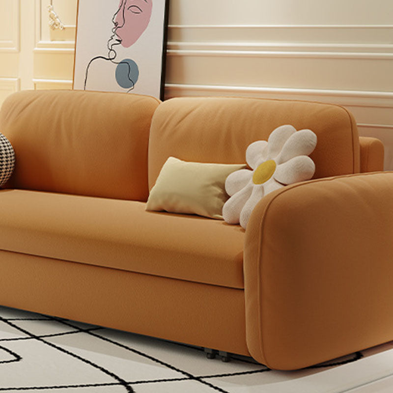 Zeitgenössisches Festfarbsofa Bettfleckfestesfestes Sofa für Wohnzimmer