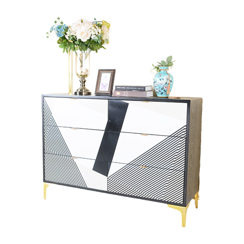 15.6-inch W Solid Wood Storage Chest Classic Glam Dresser with 3/5/6 Drawers 6 Clearhalo 'Bedroom Furniture' 'Dressers & Chests' 'dressers_chests' 'furn' 'furn_dressers_chests' 'Furniture' 6470370