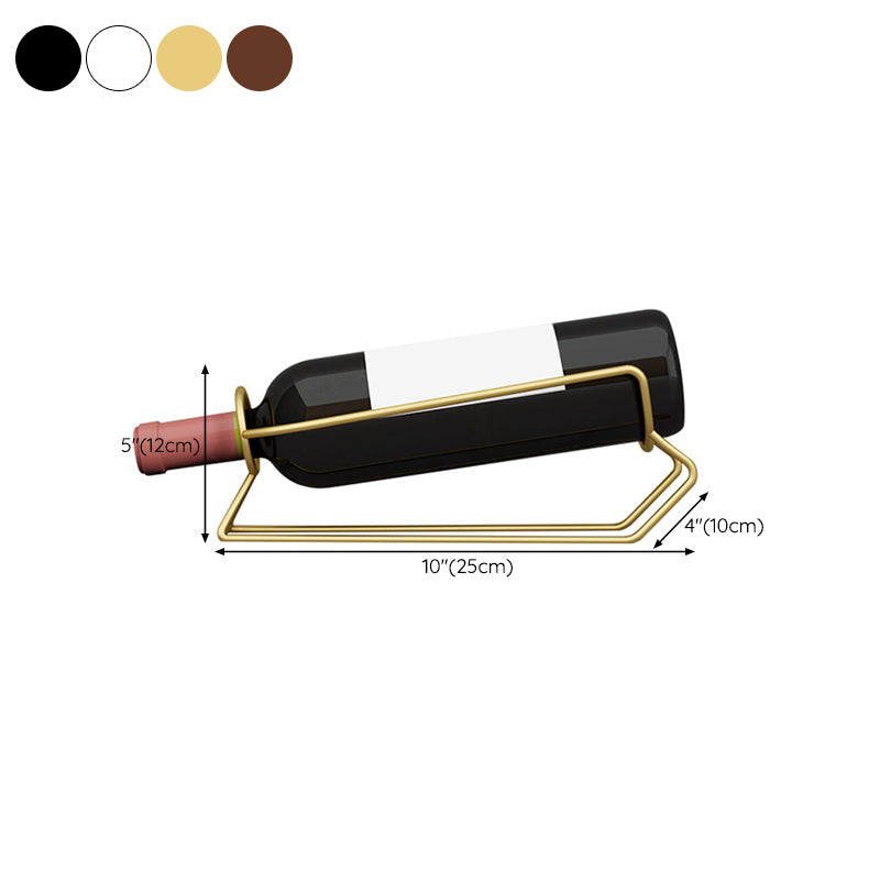 Modern Metal Wine Rack Bottle Countertop Wine Bottle Holder for Kitchen ...