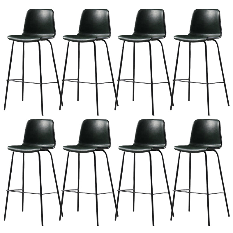 Modern Style Bar Stool Leather Backrest Counter Stool for Bristol