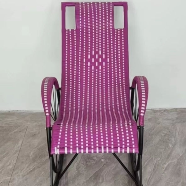 Chaise à bascule de roquage de fuseau de fuseau contemporain