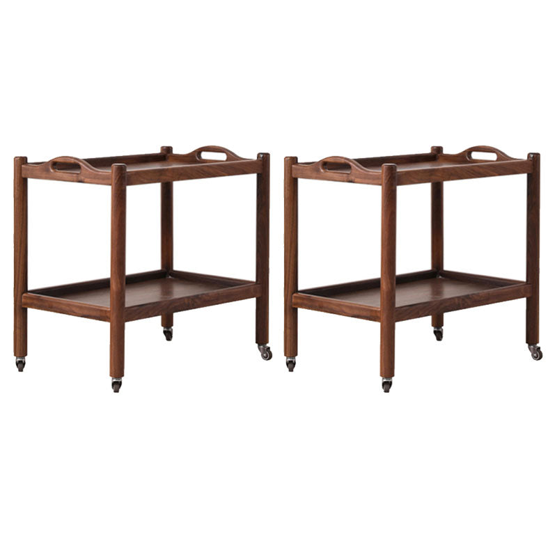 Moderne rechteckige Seitenende Tabelle 4 Beine Beizertisch für Wohnzimmer