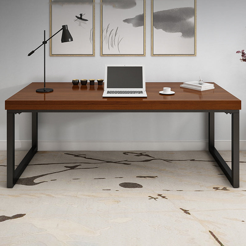 29.25-inch Hoogte Modern Writing Desk Rectangle vaste houten kantoor bureau