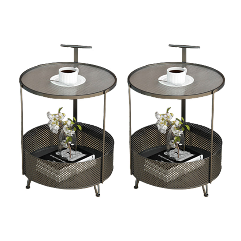 Modernistische 3 Beine runder Seiten des Seitentischs Wohnzimmer Akzent Beizertisch