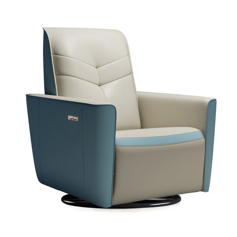 Leather Standard Recliner Modern Simple Home Single Recliner