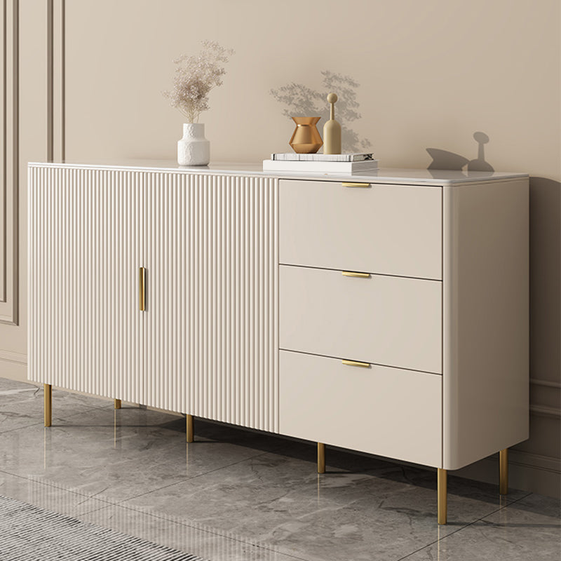 Stone tavolo a buffet glam sideboard a buffet con armadi e cassetti