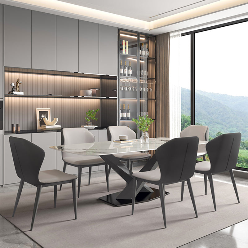 Ensemble de restauration rectangulaire