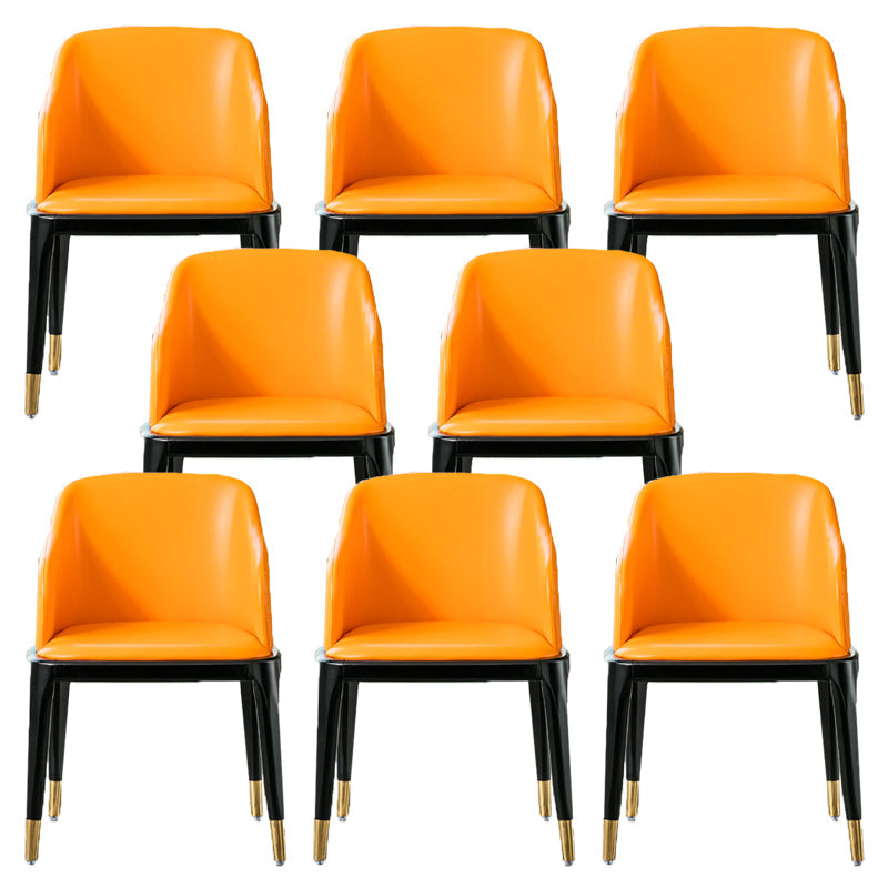 Cucina sedie da pranzo imbottite in casa sedia in fico in pelle parsons