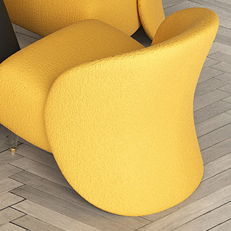 現代のソファ染色抵抗性の腕のない部屋のリビングルーム