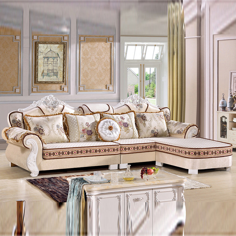 70 "de ancho francés Sofá tela de tela seccionista seccional