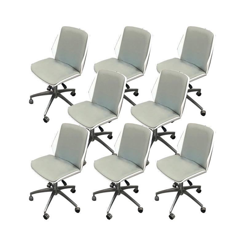 Sedia da scrivania contemporanea senza braccio sedia per ufficio per ufficio