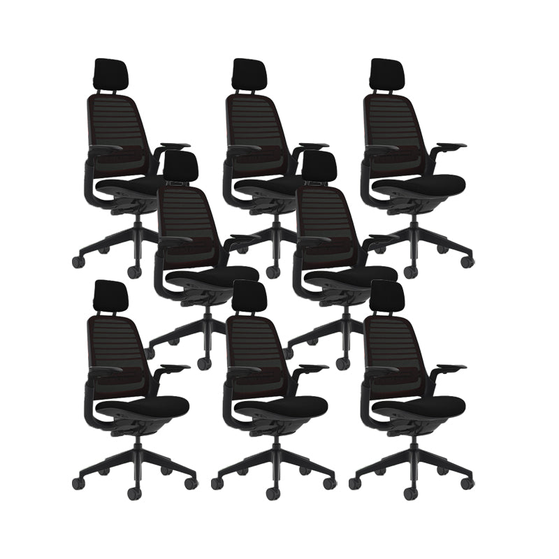 Sedia moderna sedia girevole Meccanismo di inclinazione della sedia da ufficio rimovibile con ruote