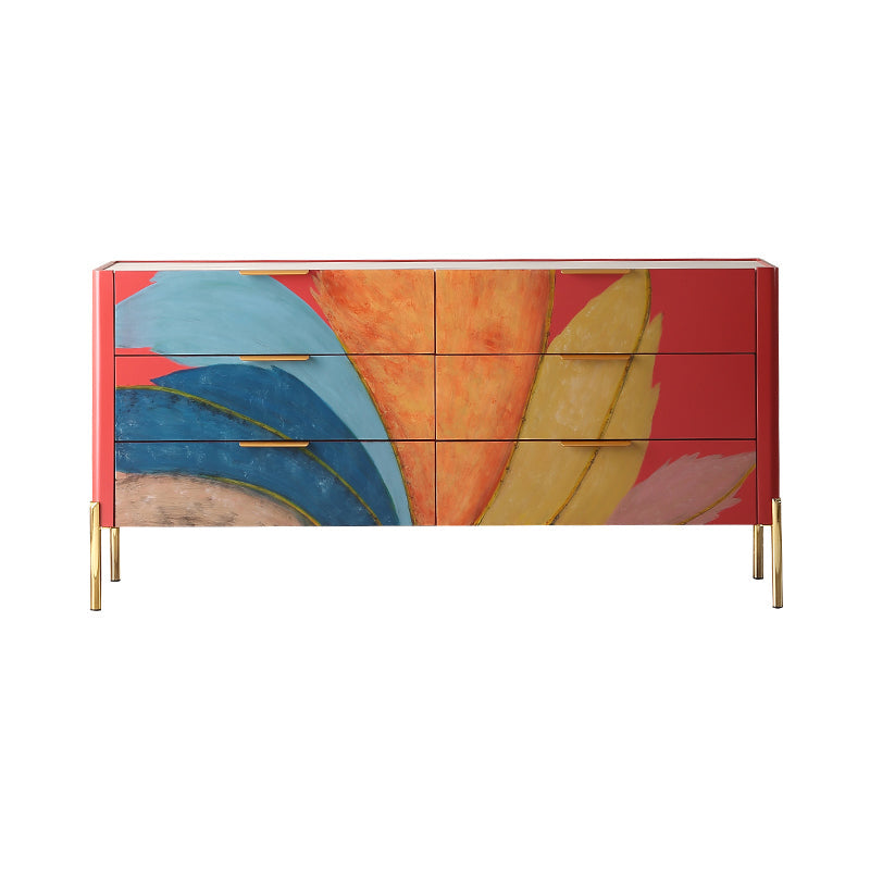 Larghezza da 15,6 pollici moderna cassa di stoccaggio cassa di stoccata in pietra