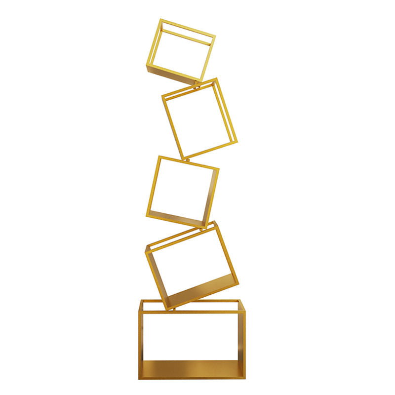 Modernes Bücherregal aus dem Bücherregal Metal Open Regal mit Regalen für Heimbüro