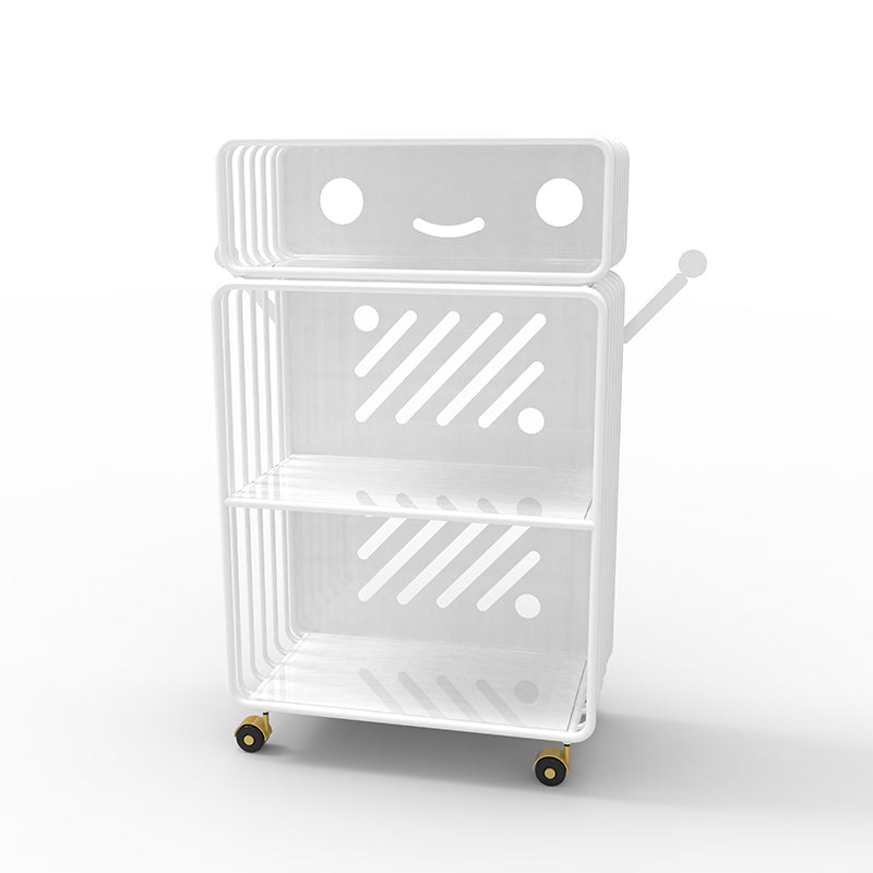 Libreria di metallo scandinavo standard scaffale chiuse con scaffali