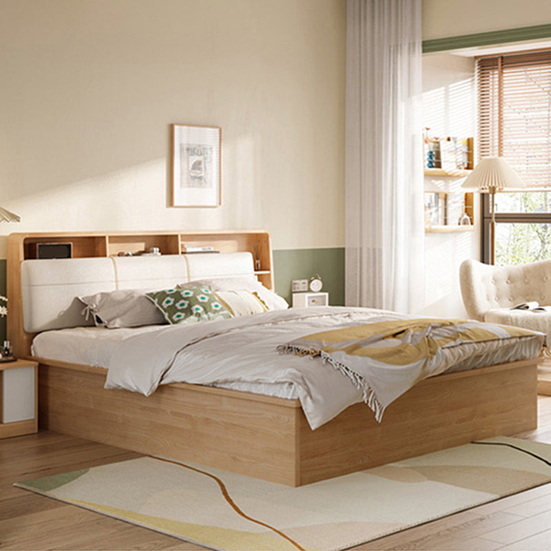 Lit de rangement Nordic Solid Wood Biblic inclus