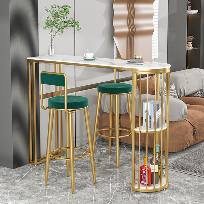 Mesa de comedor de barra industrial Forma gratuita Mesa de comedor de altura